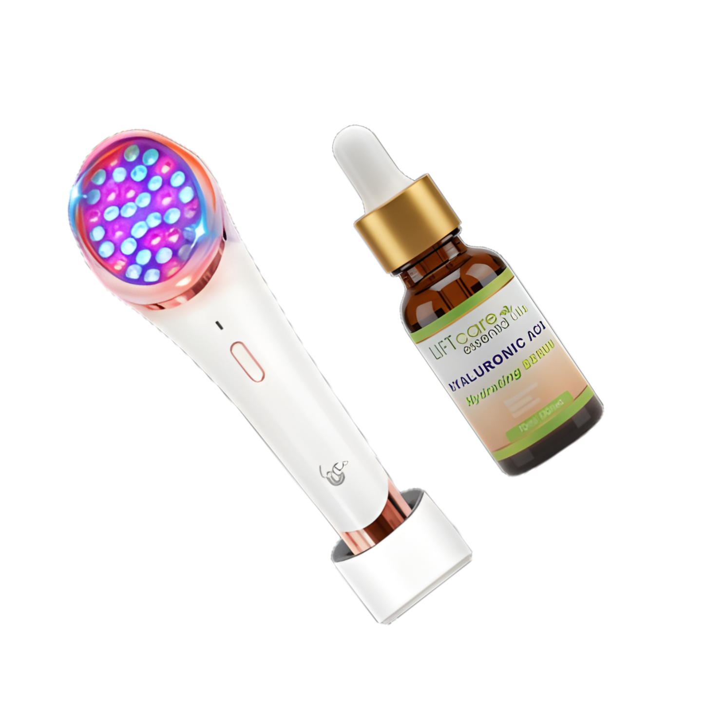 Dispositivo de Terapia de luz LED, antienvejecimiento + Serum Hialurónico