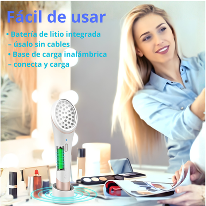 Dispositivo de Terapia de luz LED, antienvejecimiento + Serum Hialurónico